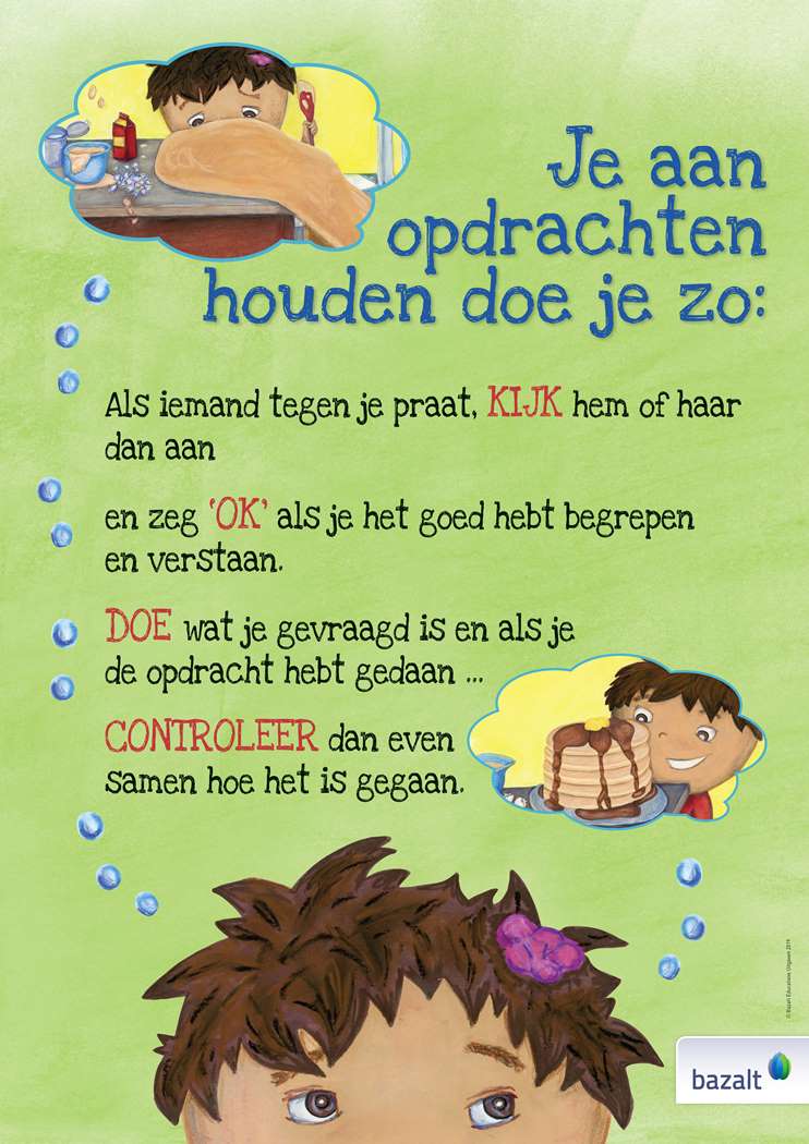 Poster De allerergste dag van mijn leven – Je aan opdrachten houden