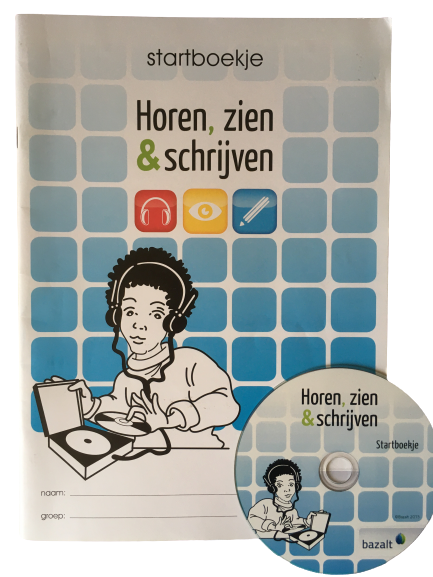 Horen, Zien en Schrijven Startboekje (met digitale geluidsbestanden)