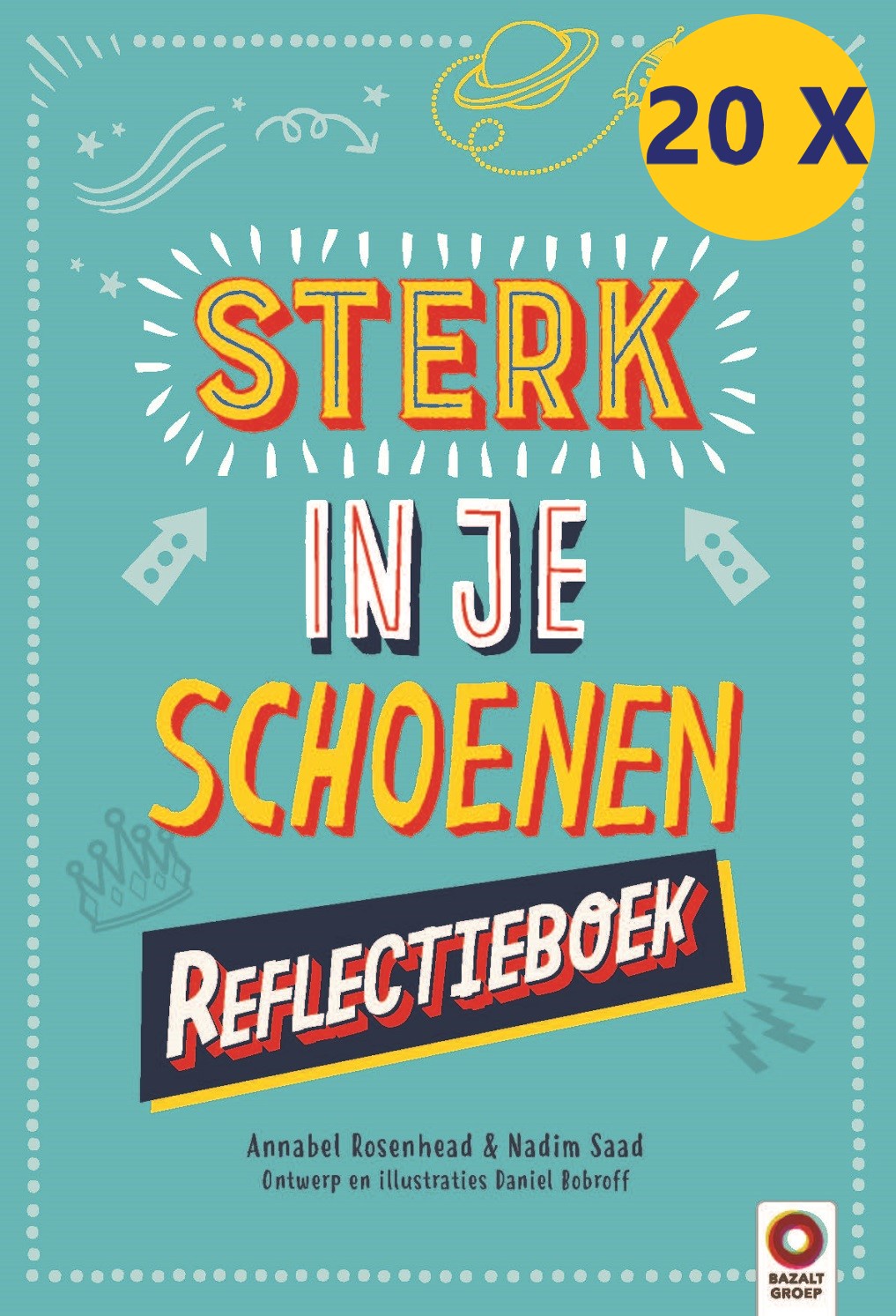 Sterk in je schoenen Reflectieboek – schoolset van 20 boeken