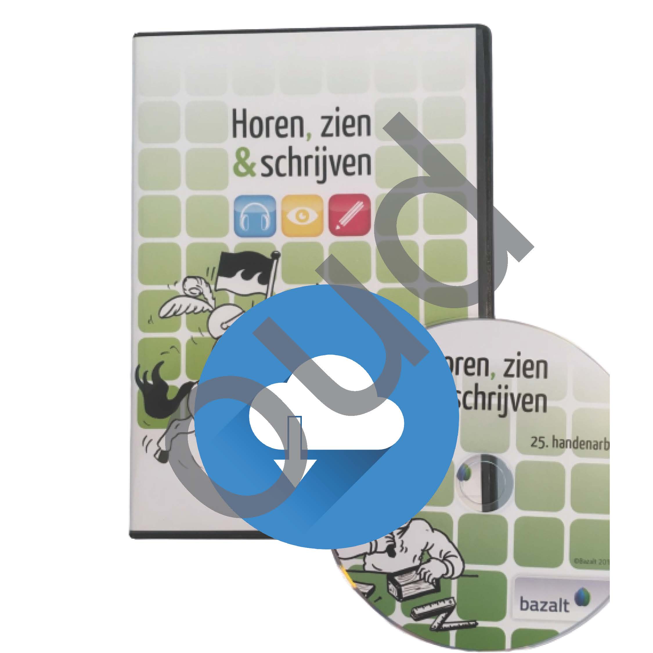 Horen, Zien en Schrijven: geluidsbestanden bij werkboeken - digitale download (oud)