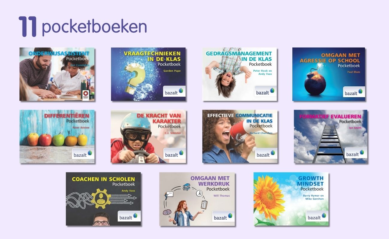 Set alle pocketboeken (11 verschillende)