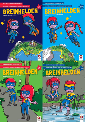 Boeken set: Breinhelden voor groep 1 t/m 8