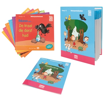 rekenprentenboekjes_set_map_handleiding_1 Complete set Rekenprentenboeken: Ringband met 6 activiteitenkaarten en 6 prentenboeken voor groep 1-
