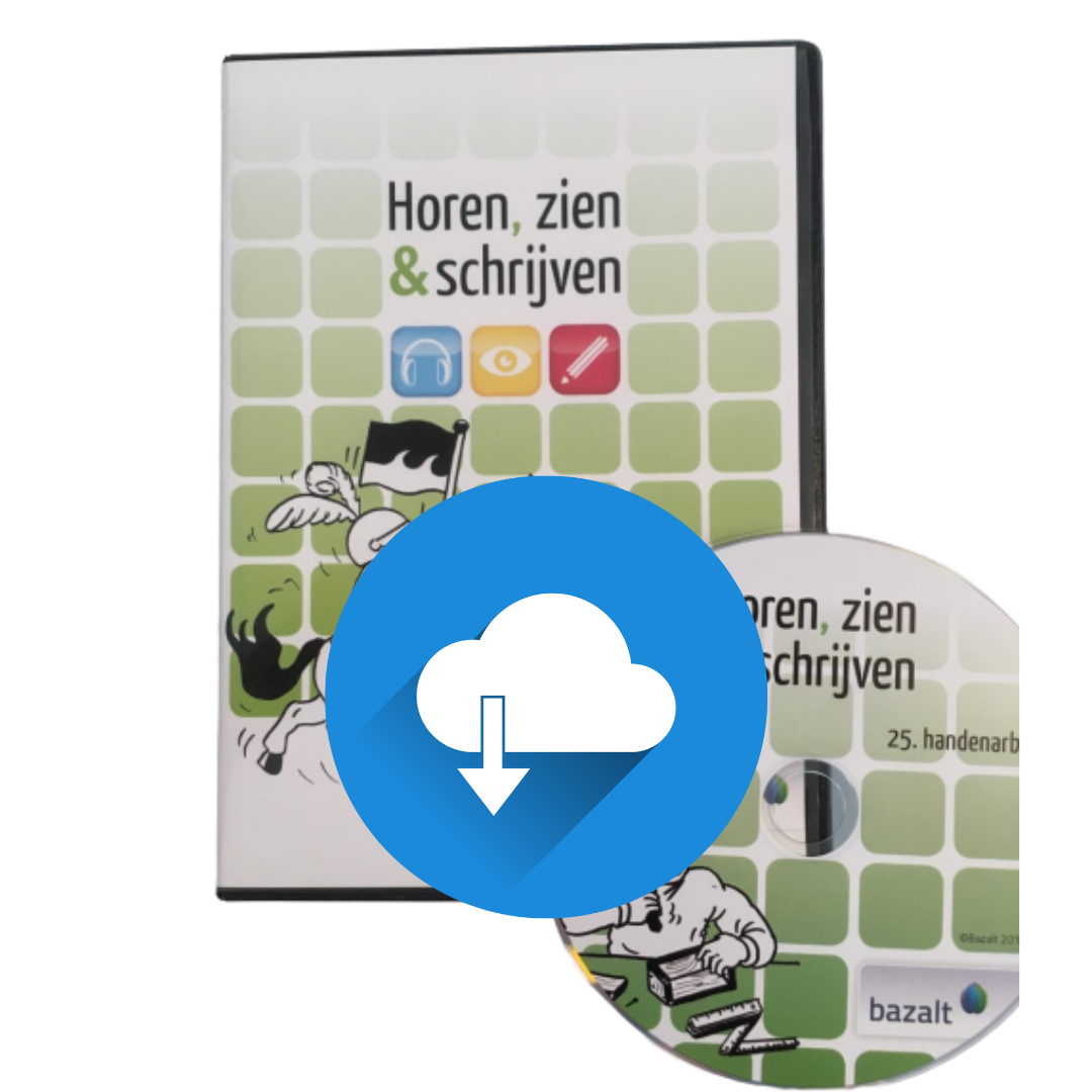 Digitale-download-HZS-geluidsbestanden Horen, Zien en Schrijven: geluidsbestanden bij werkboeken - digitale download