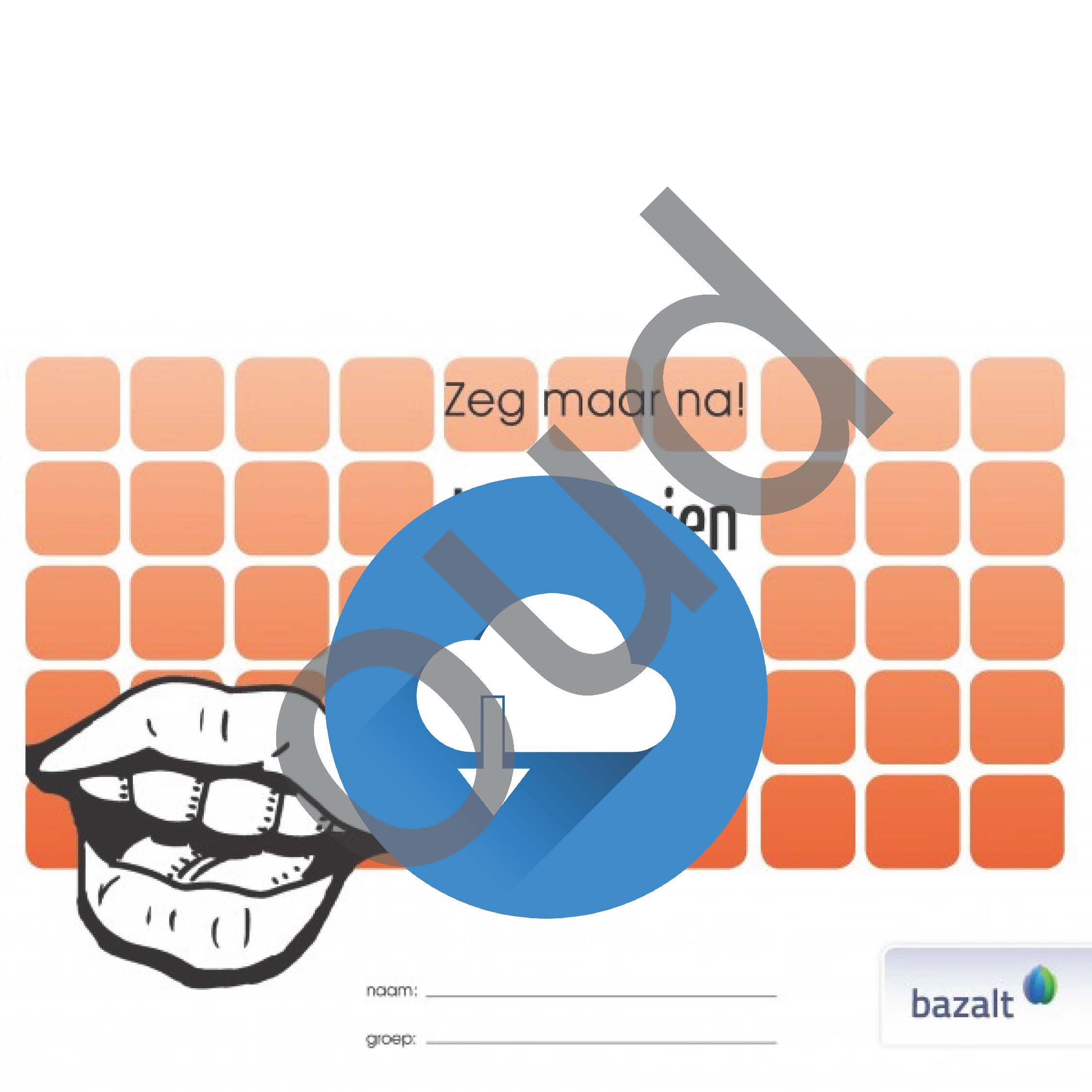 Zeg maar na! Horen, Zien en Schrijven - digitale bijlagen (oud)