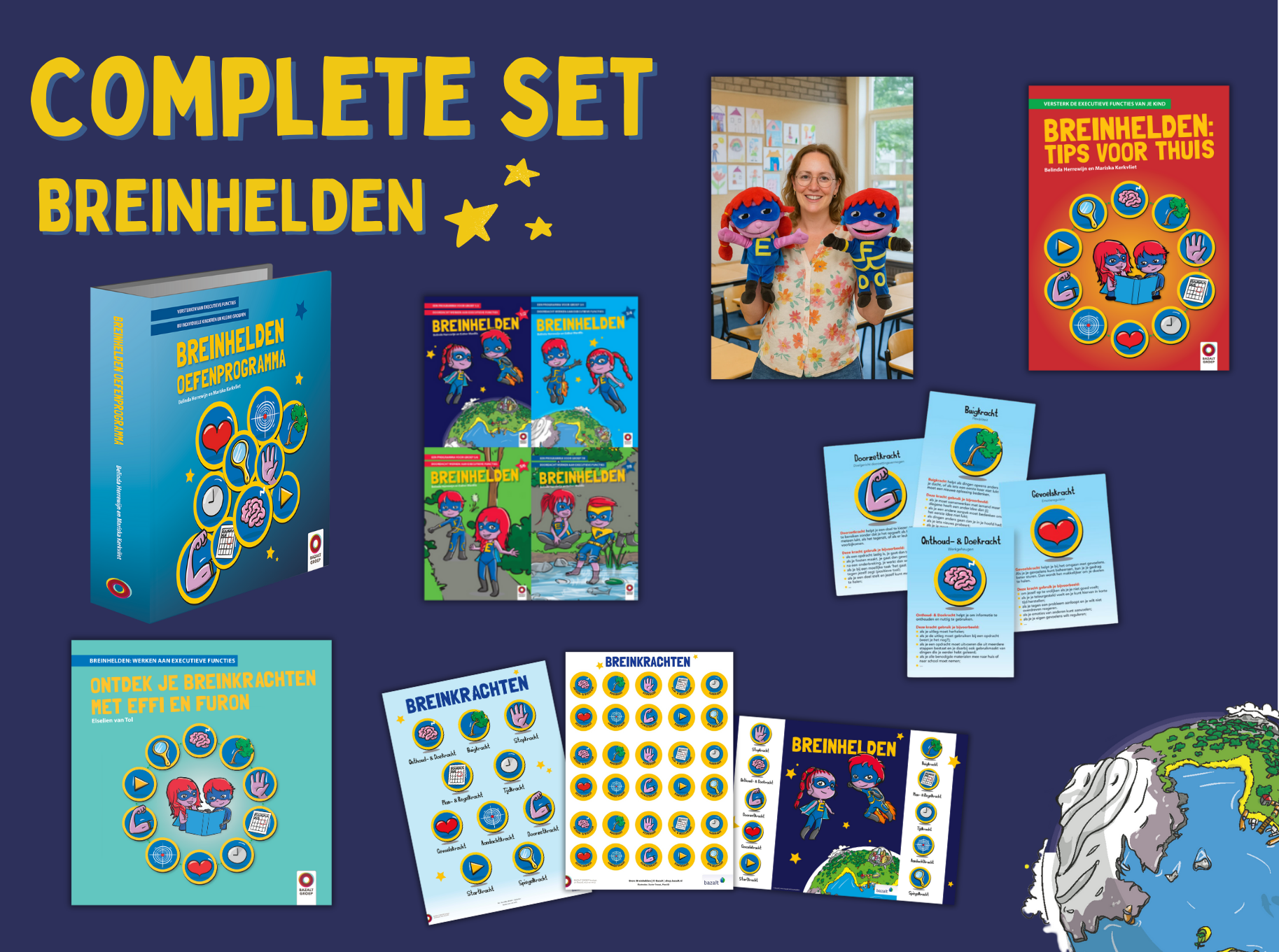 Complete set Breinhelden