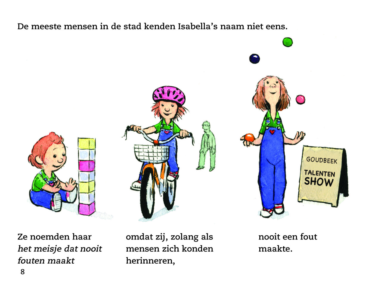 Het meisje dat nooit fouten maakte